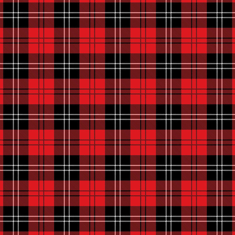 Christmas Cottage Seamless Digital Paper - CraftNest - Digital Crafting and Art