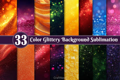 Color Glittery Background - CraftNest - Digital Crafting and Art