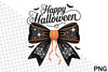 Happy Halloween Bow Clipart Bundle