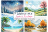 Seasons Landscape Clipart Bundle