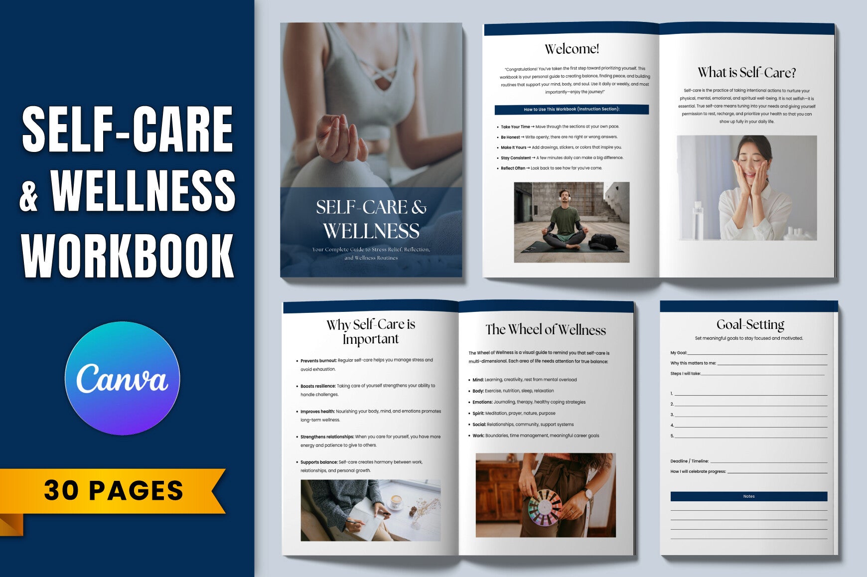 Self-Care Wellness Workbook