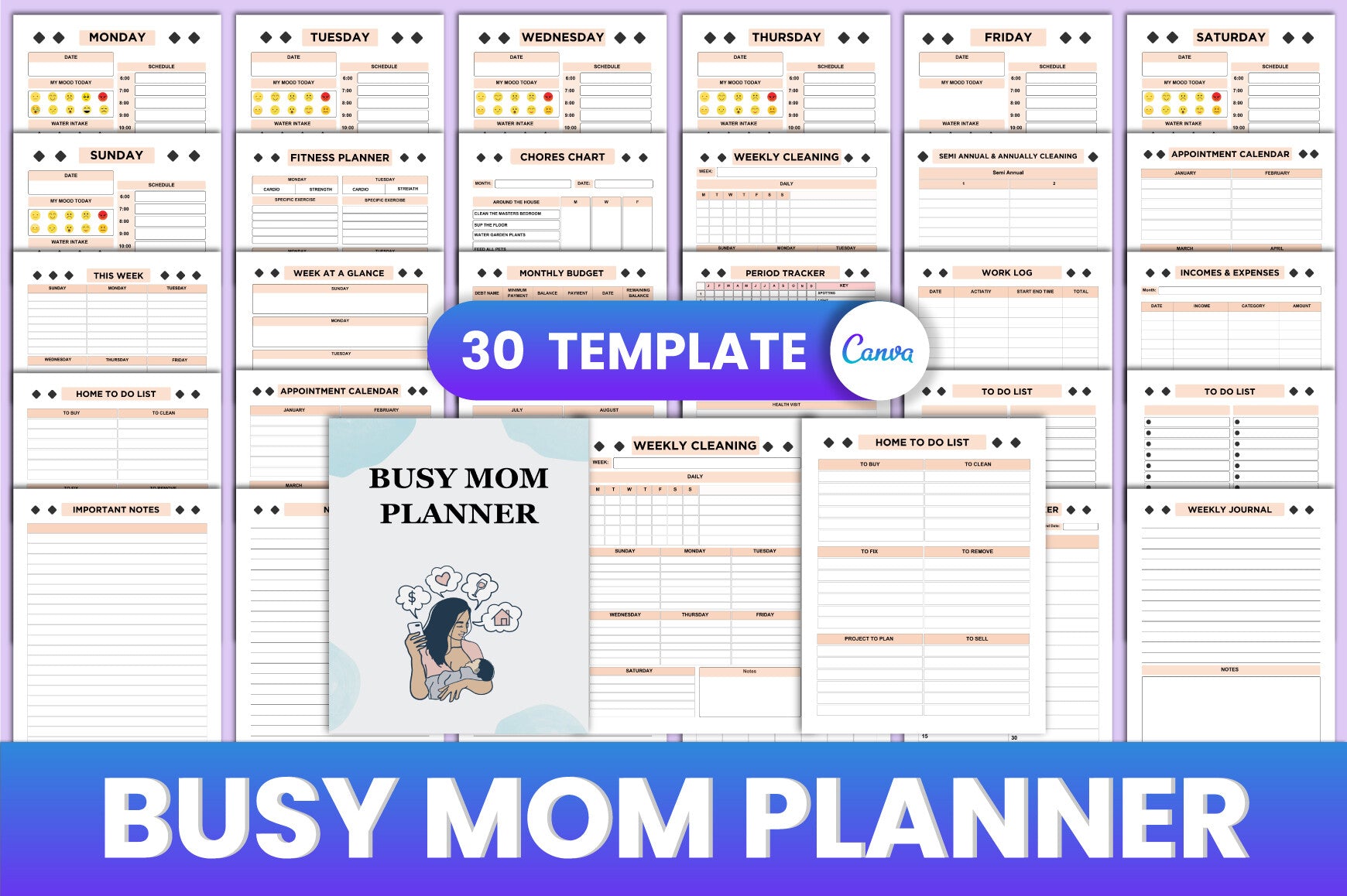Busy Mom Planner