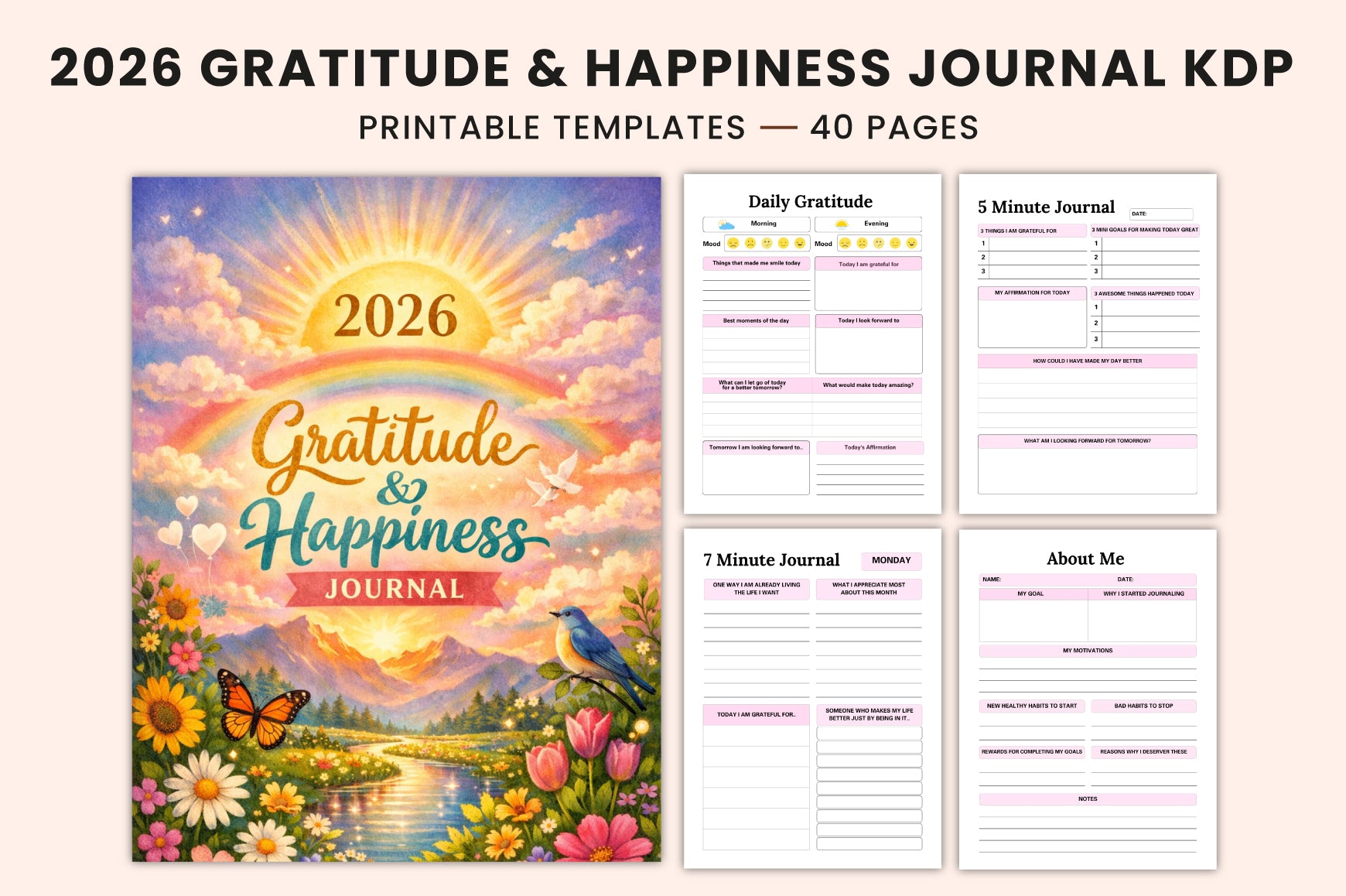Gratitude Happiness Journal