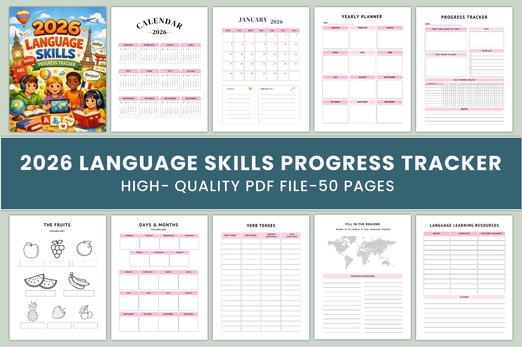 Language Skills Progress Journal