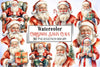 Christmas Santa Claus Clipart Bundle 5