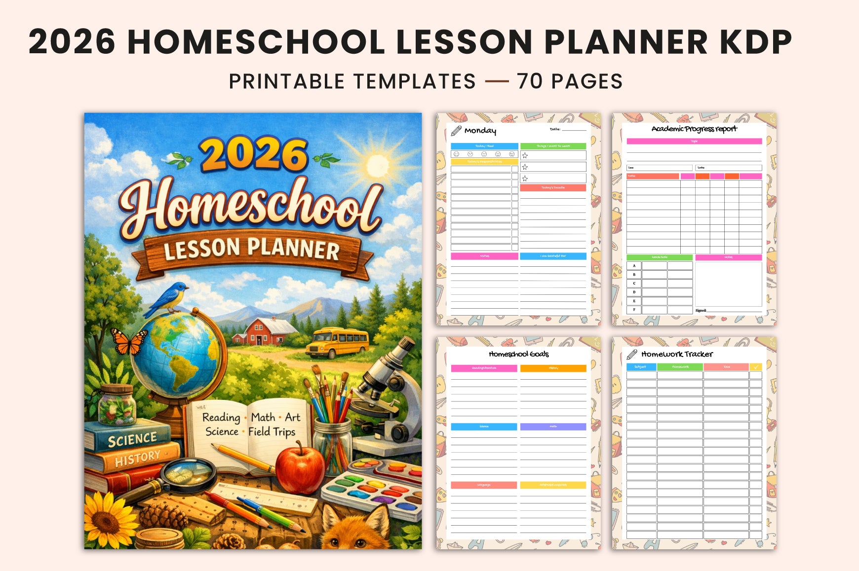 Homeschool Lesson Planner 15