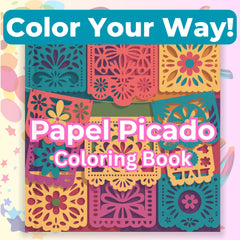 Papel Picado Coloring Books Bundle - CraftNest - Digital Crafting and Art