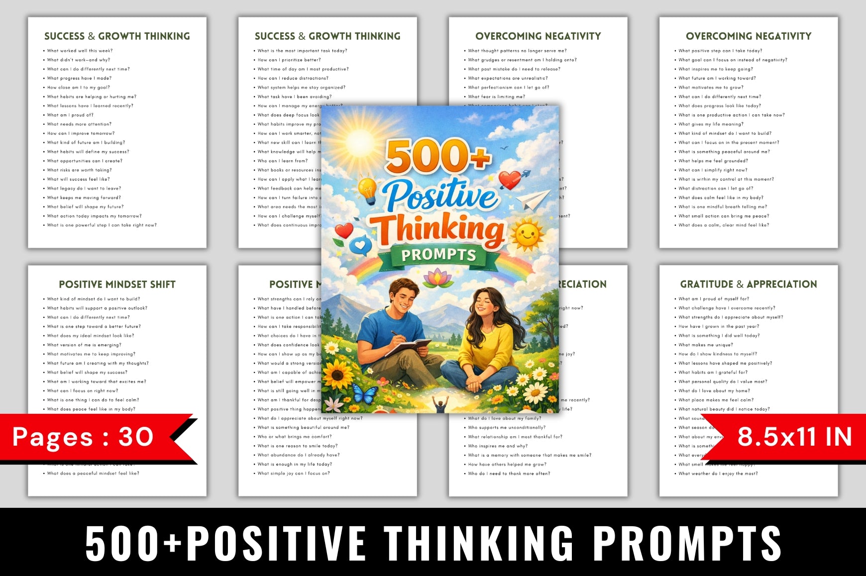 Positive Thinking Prompts