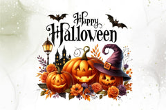 Cute Halloween Clipart Bundle 19 - CraftNest - Digital Crafting and Art