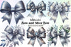 Bow & Silver Clipart Bundle