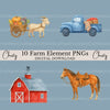 Farm 1 Clipart Bundle