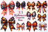 Halloween Coquette Bow Clipart Bundle 6