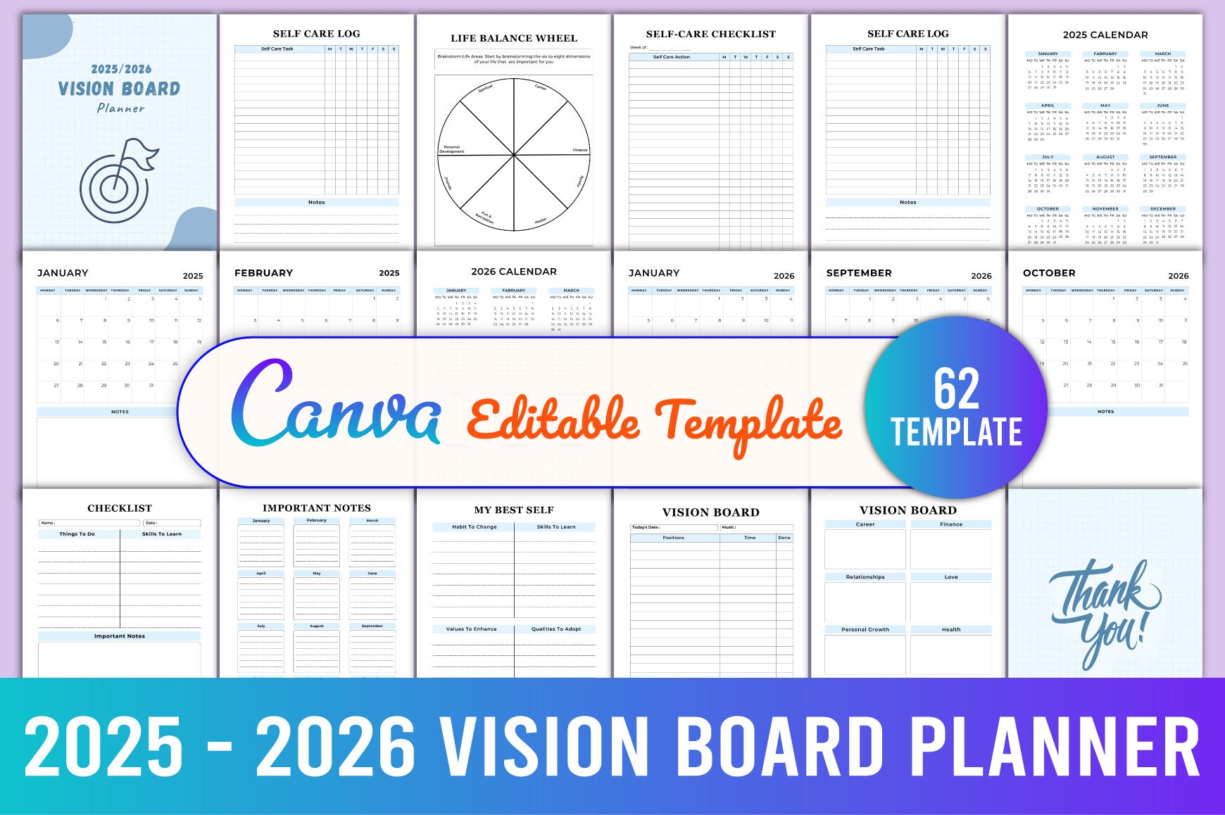 Vision Board Planner