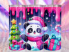Christmas Panda Tumbler Wrap Bundle 3