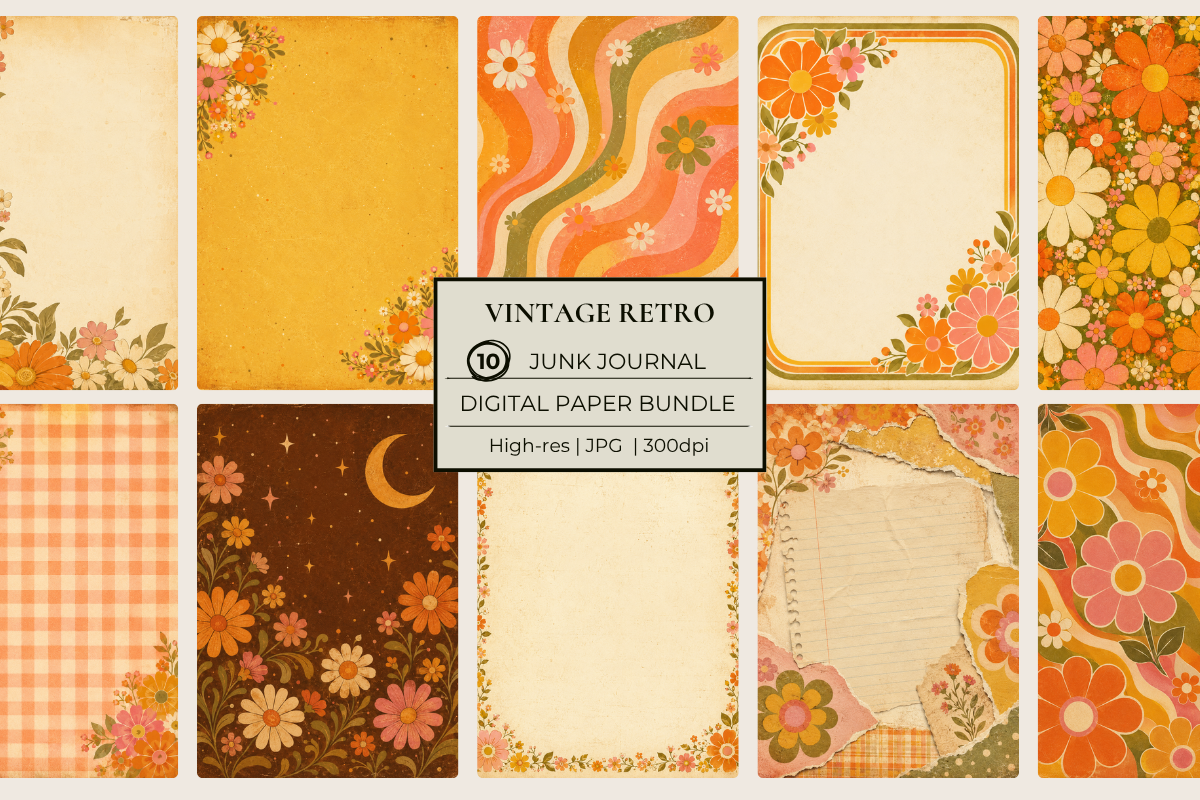 Vintage Retro Junk Journal