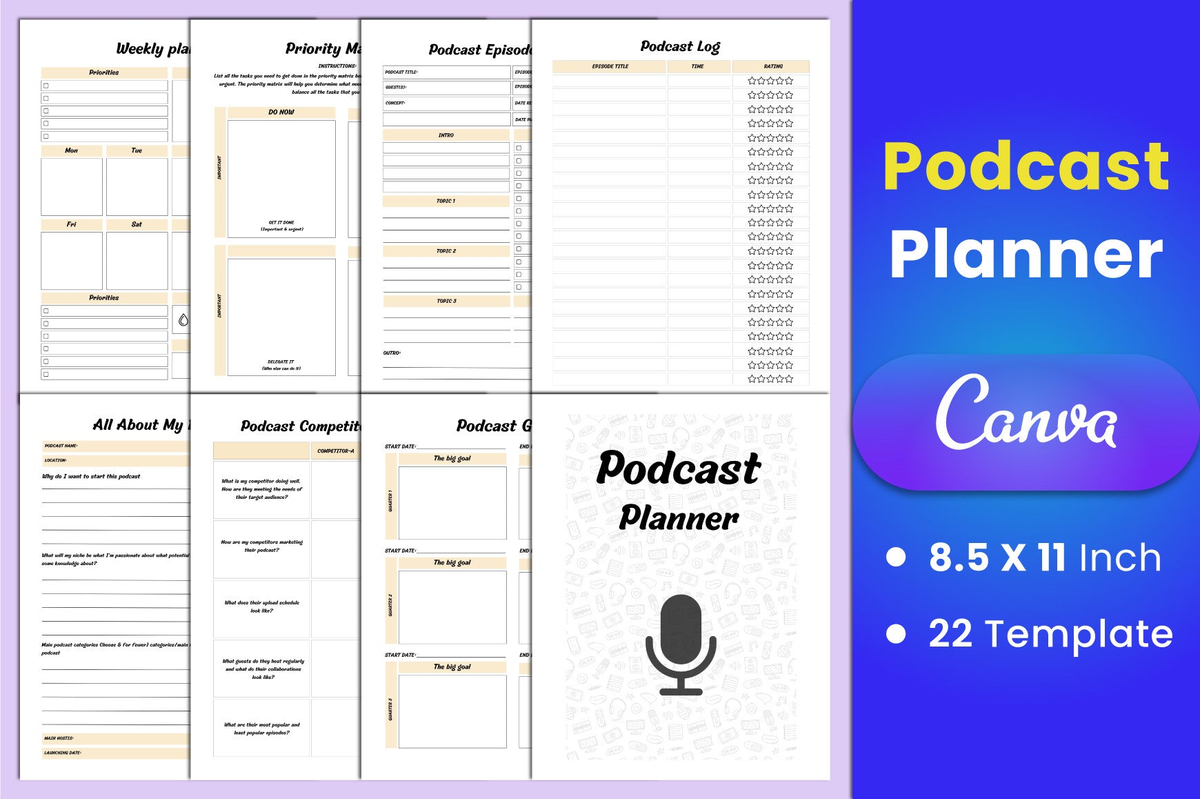 Podcast Planner Guide