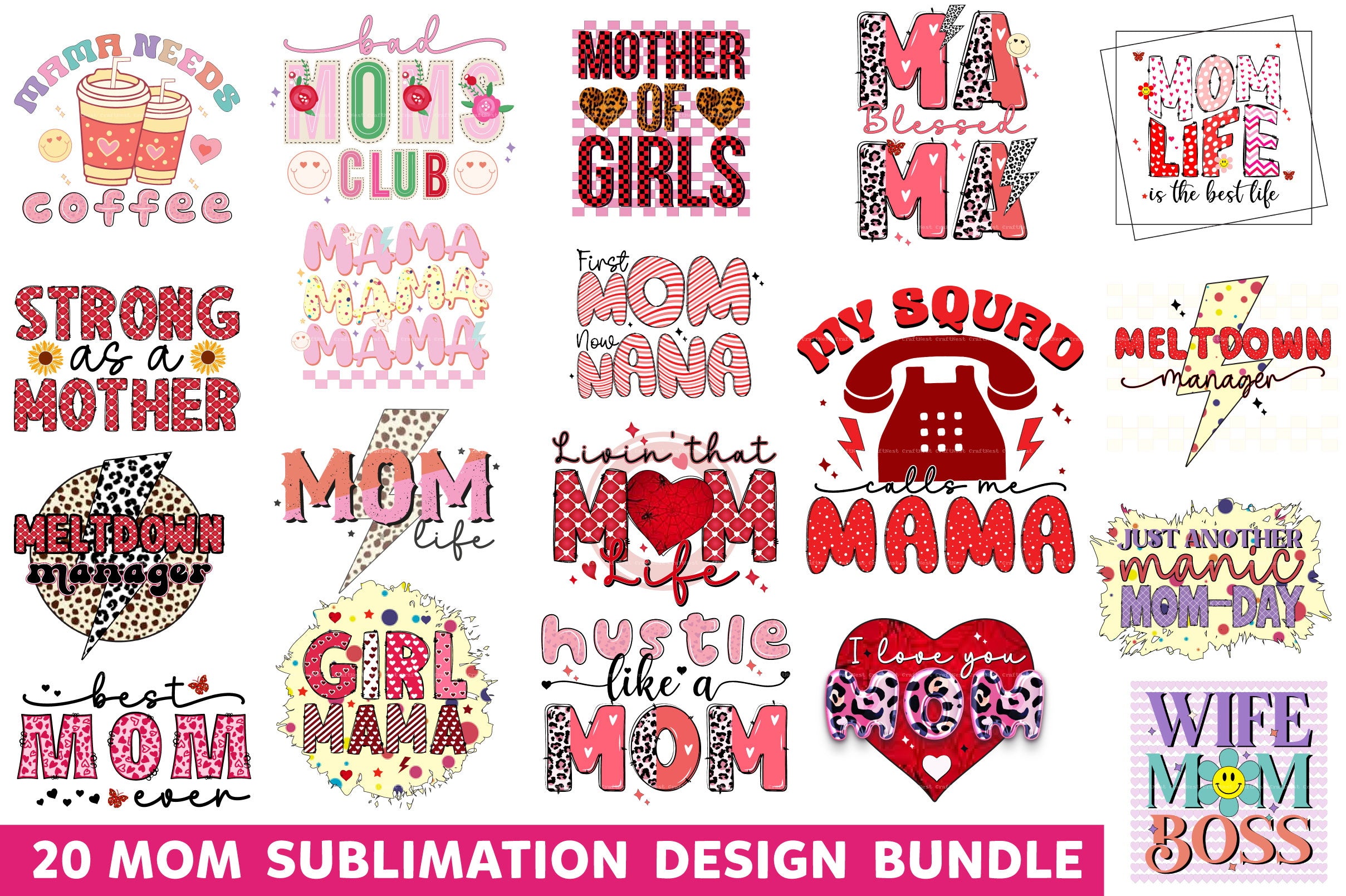 Mom Clipart Bundle 44
