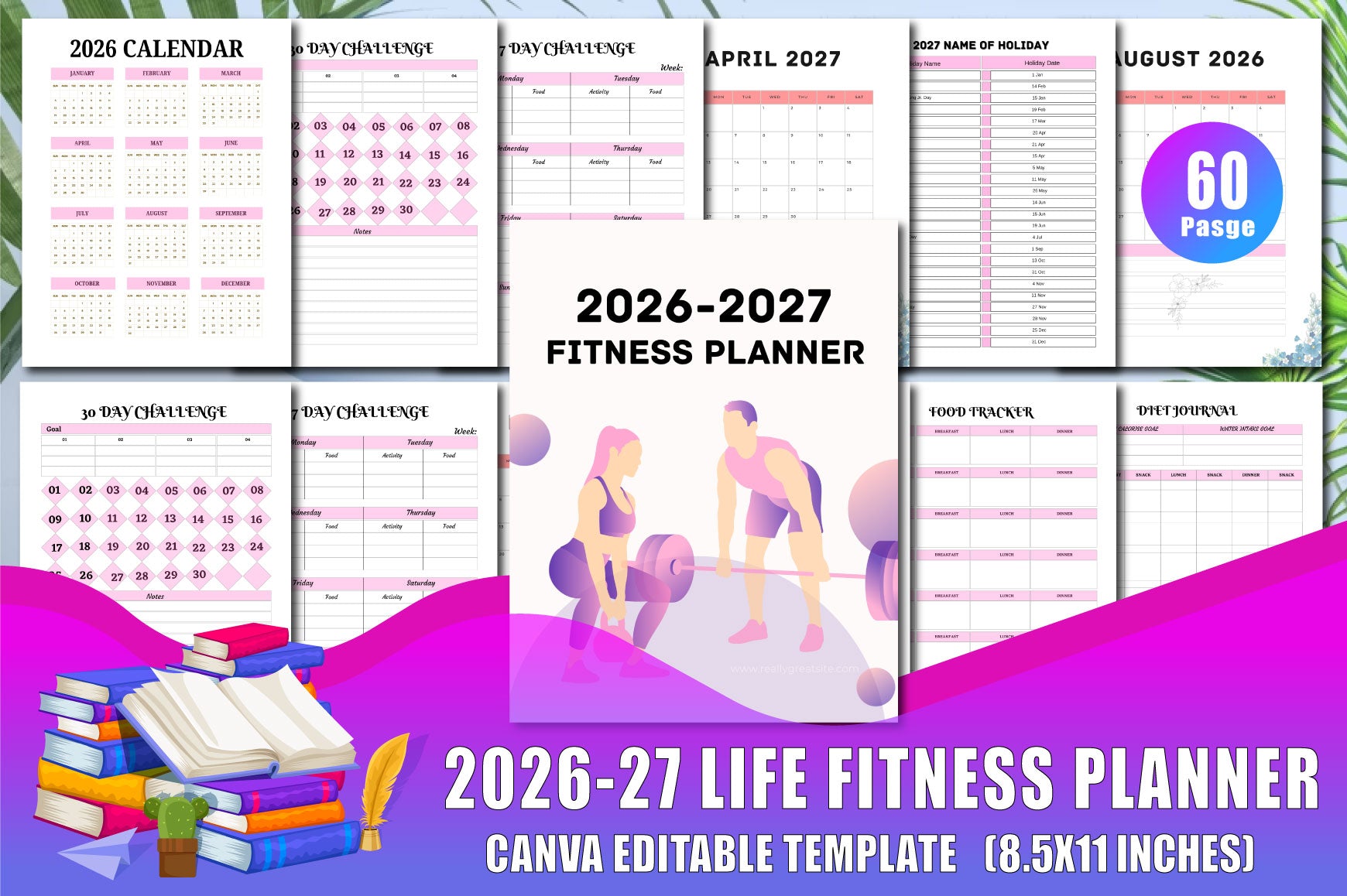 Fitness Planner Minimal Changes
