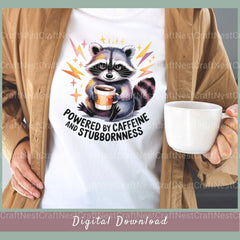 Raccoon Stubborn Shirt Clipart Bundle - CraftNest - Digital Crafting and Art