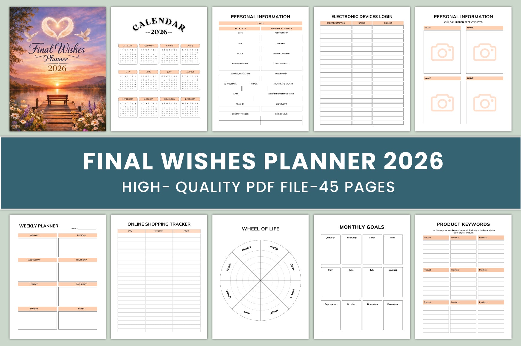 Final Wishes Planner
