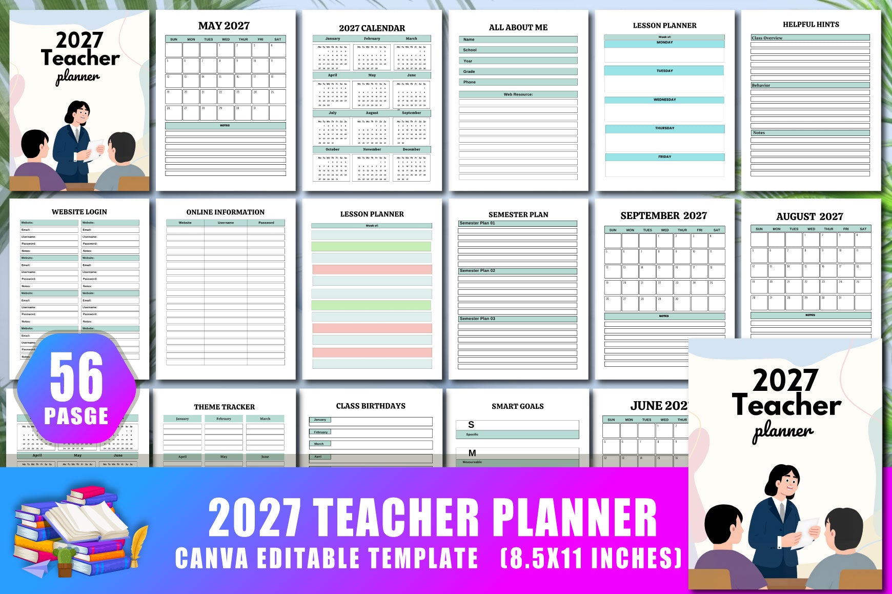 Teacher Planner 00921