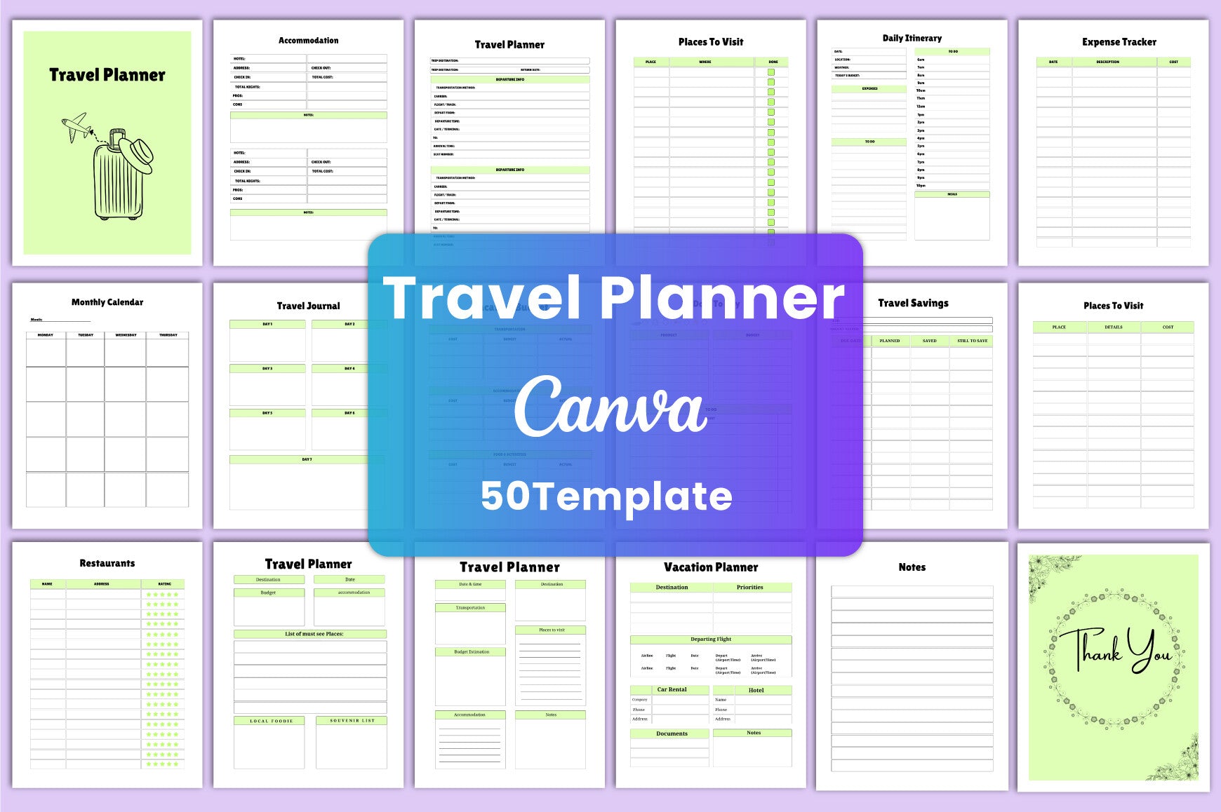 Travel Planner Guide