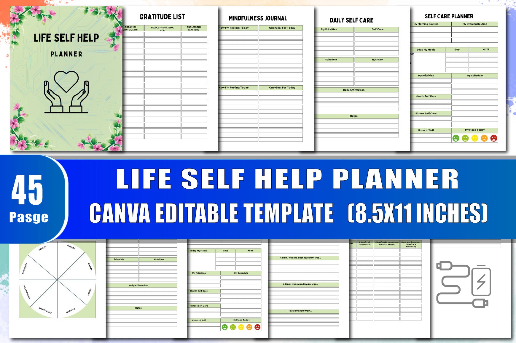 Life Self-Help Planner