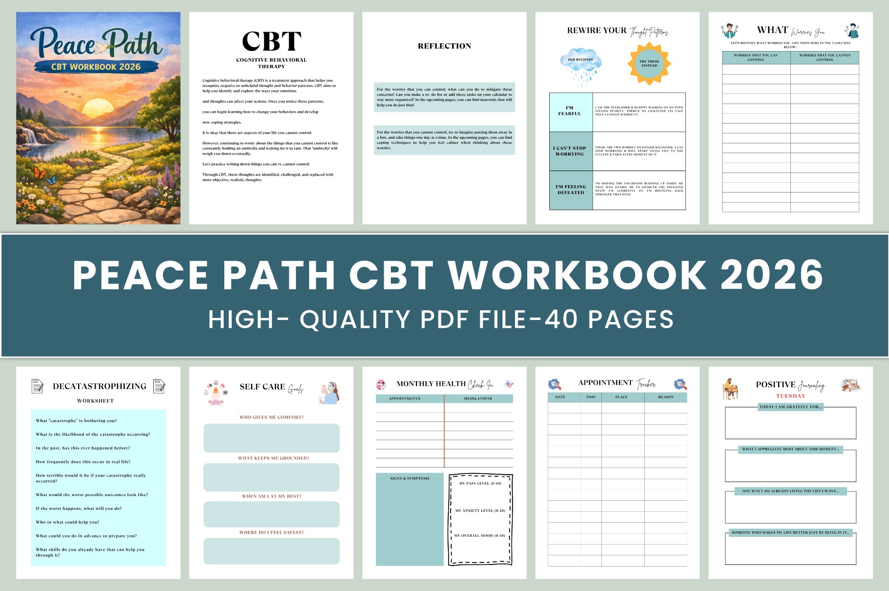 Peace Path CBT Book