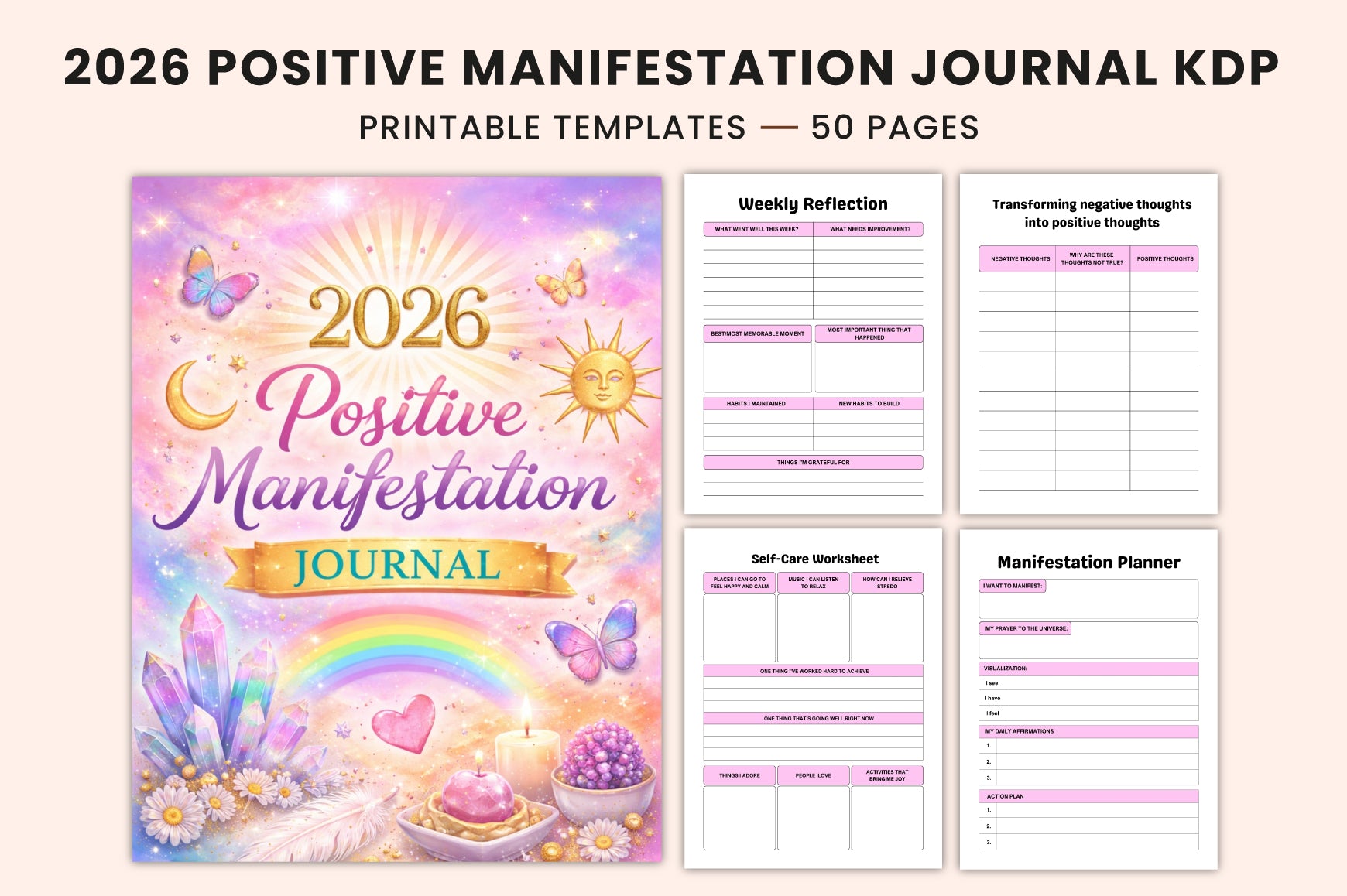 Positive Manifestation Journal