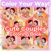 Cute Couples Coloring Book Bundle