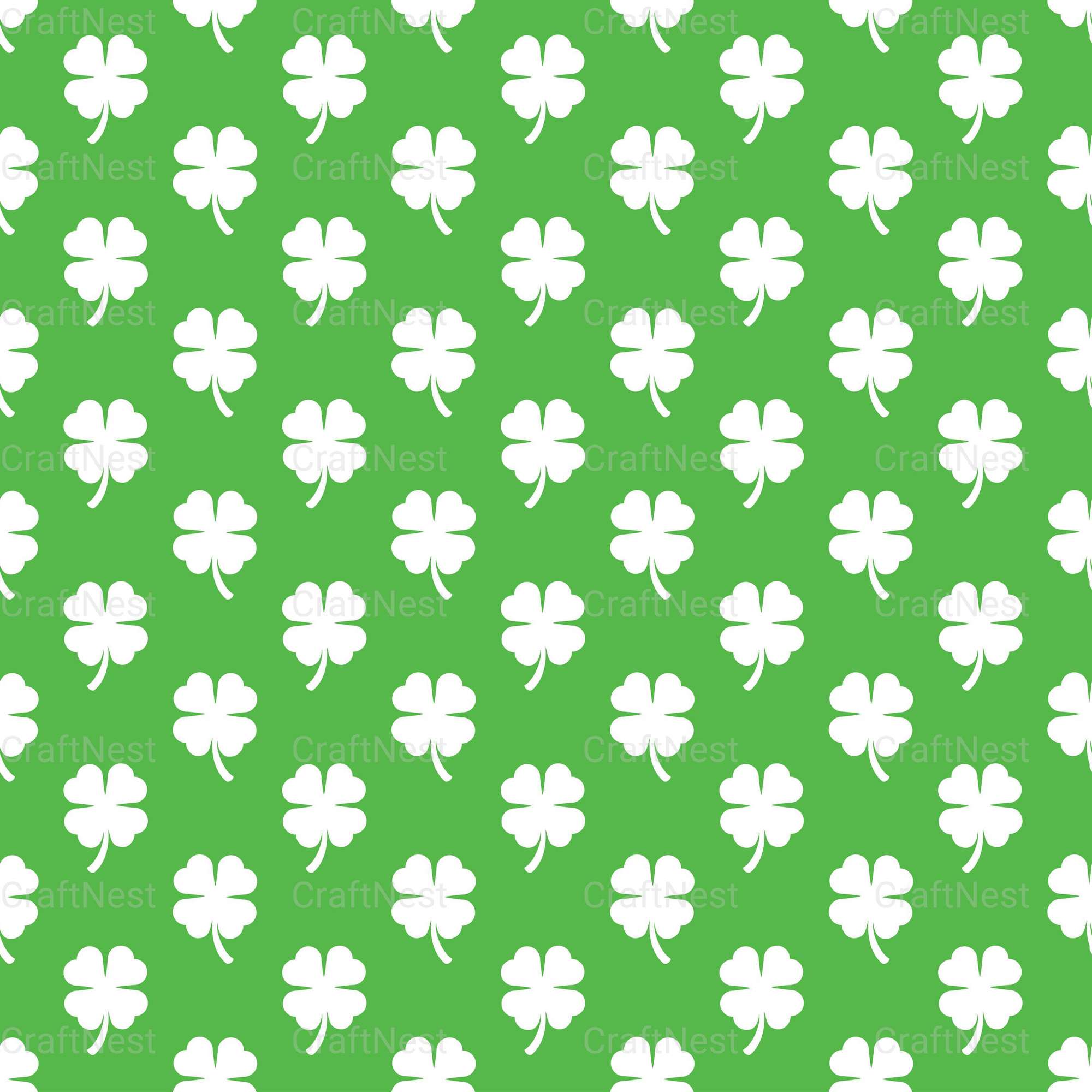 St. Patrick's Day Seamless Digital Paper - CraftNest - Digital Crafting and Art