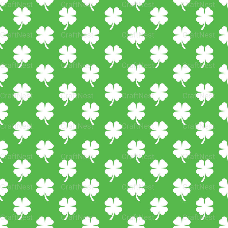 St. Patrick's Day Seamless Digital Paper - CraftNest - Digital Crafting and Art