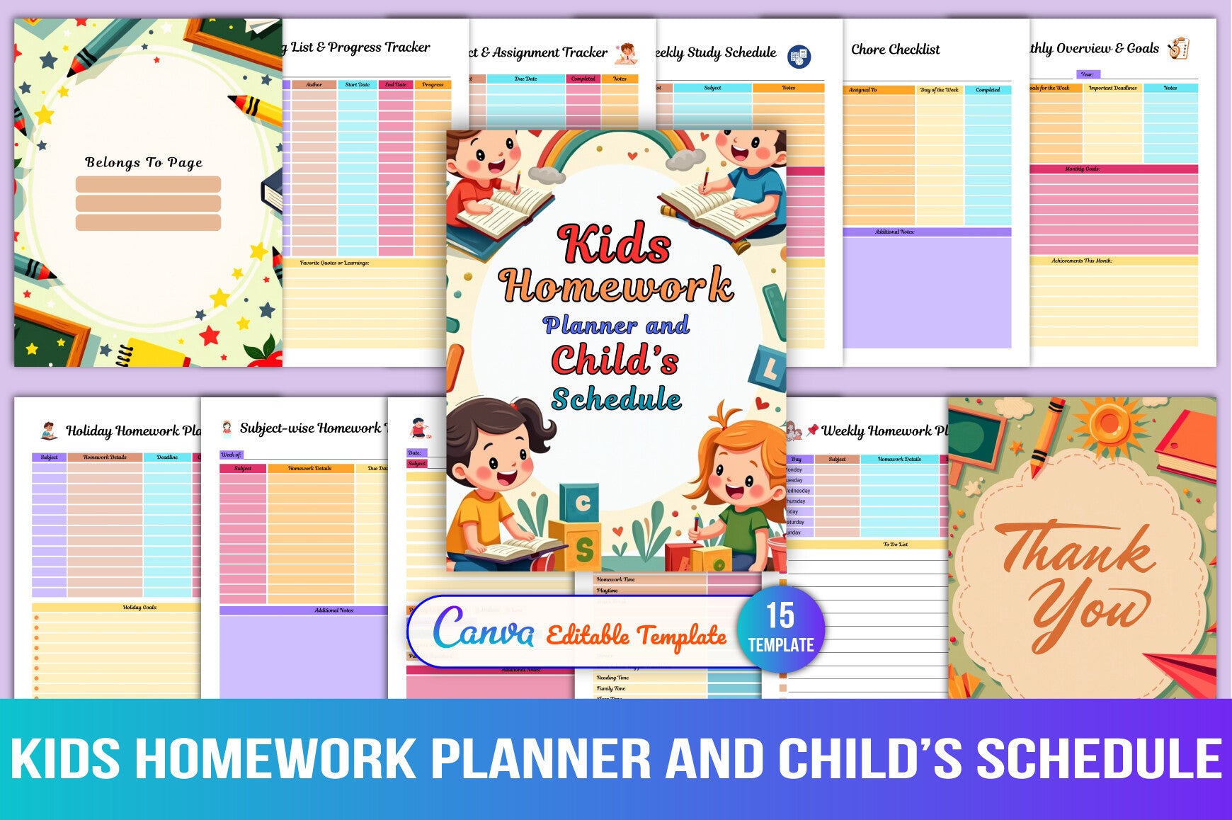 Kids Homework and Child Planner
