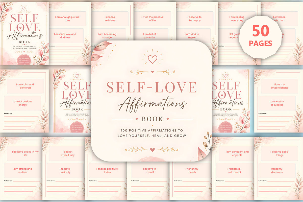 Self Love Affirmations Book