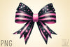 Black & Pink Bow Clipart Bundle