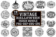 Vintage Halloween SVG Bundle - CraftNest - Digital Crafting and Art