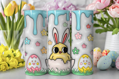 3D Inflated Easter Tumbler Bundle 3 - CraftNest - Digital Crafting and Art