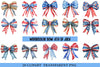 4th of July Bow Clipart