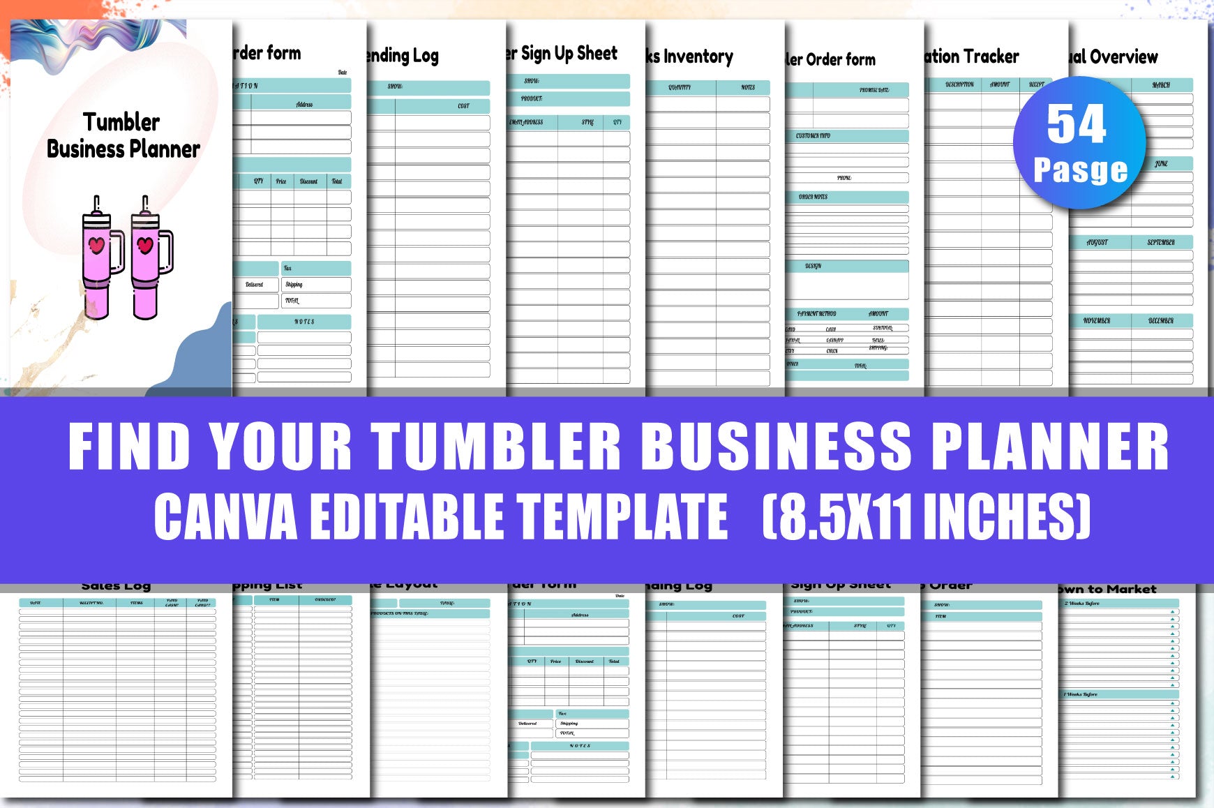 Tumbler Business Planner