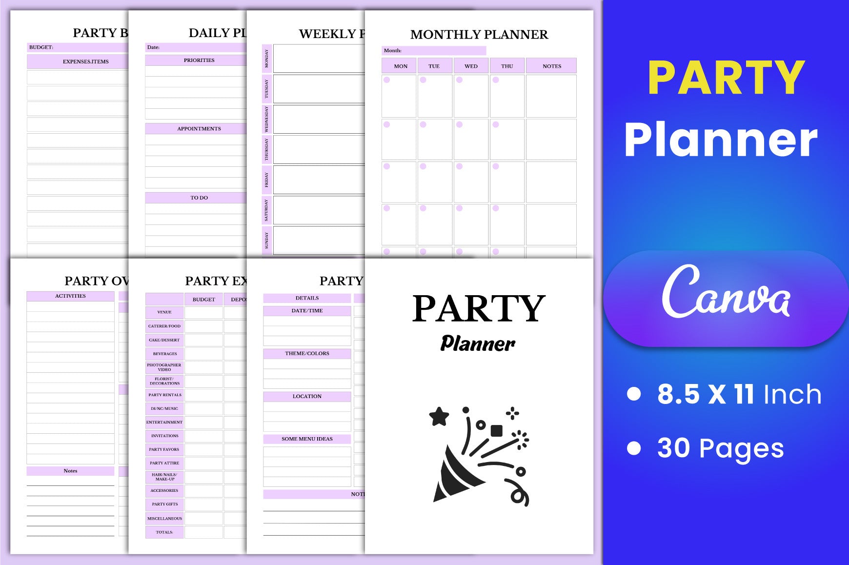 Party Planner Guide