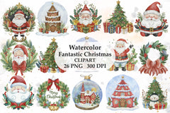 Fantastic Christmas Clipart Bundle - CraftNest - Digital Crafting and Art