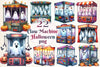 Halloween Claw Machine Clipart Bundle