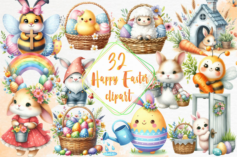 Easter Clipart Bundle - CraftNest - Digital Crafting and Art