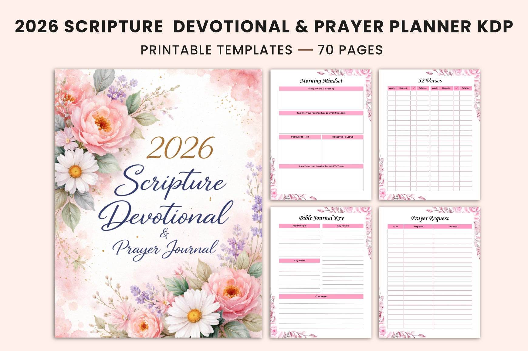 Scripture Devotional Prayer Journal