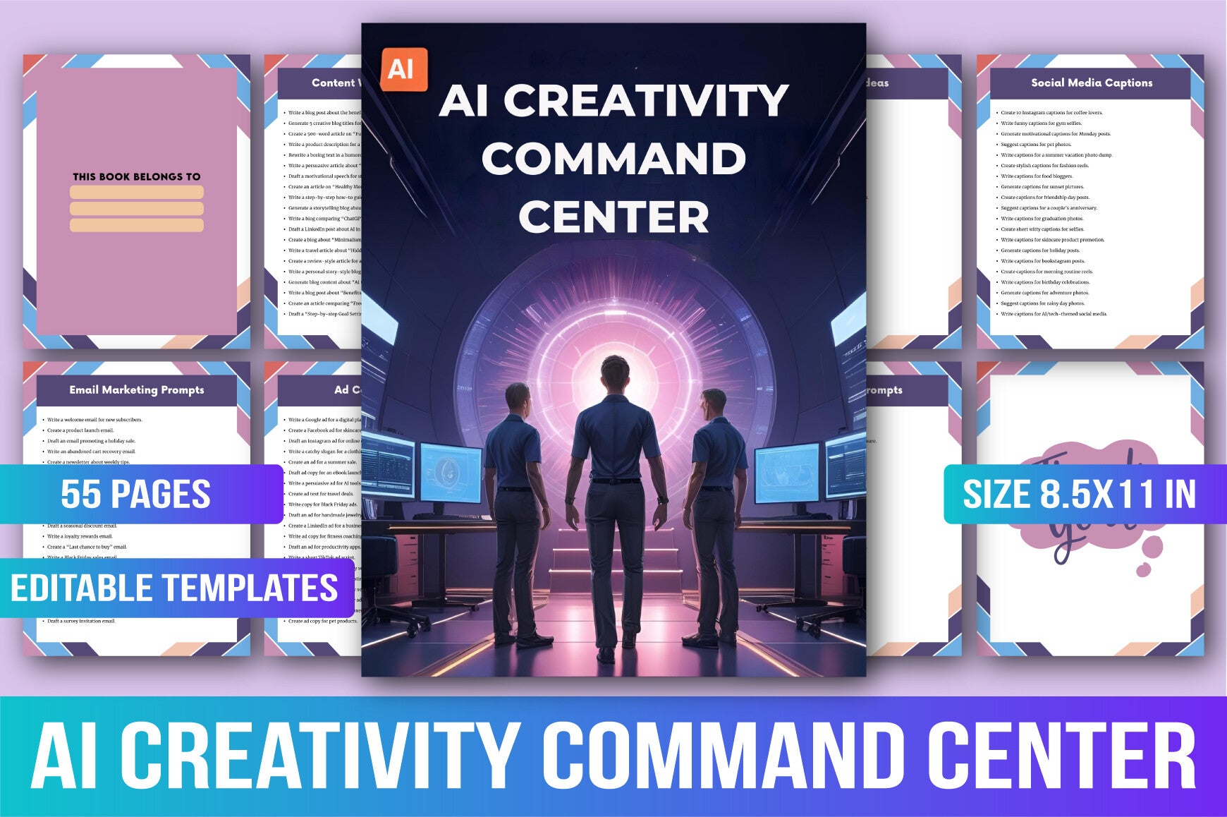 AI Creativity Command Center Planner