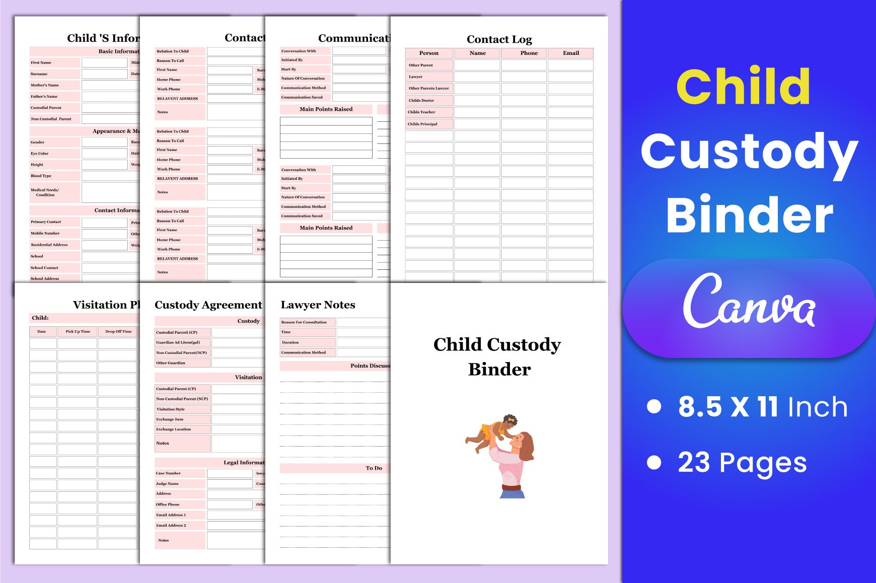 Child Custody Binder Guide