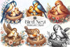 Bird Nest Clipart Bundle