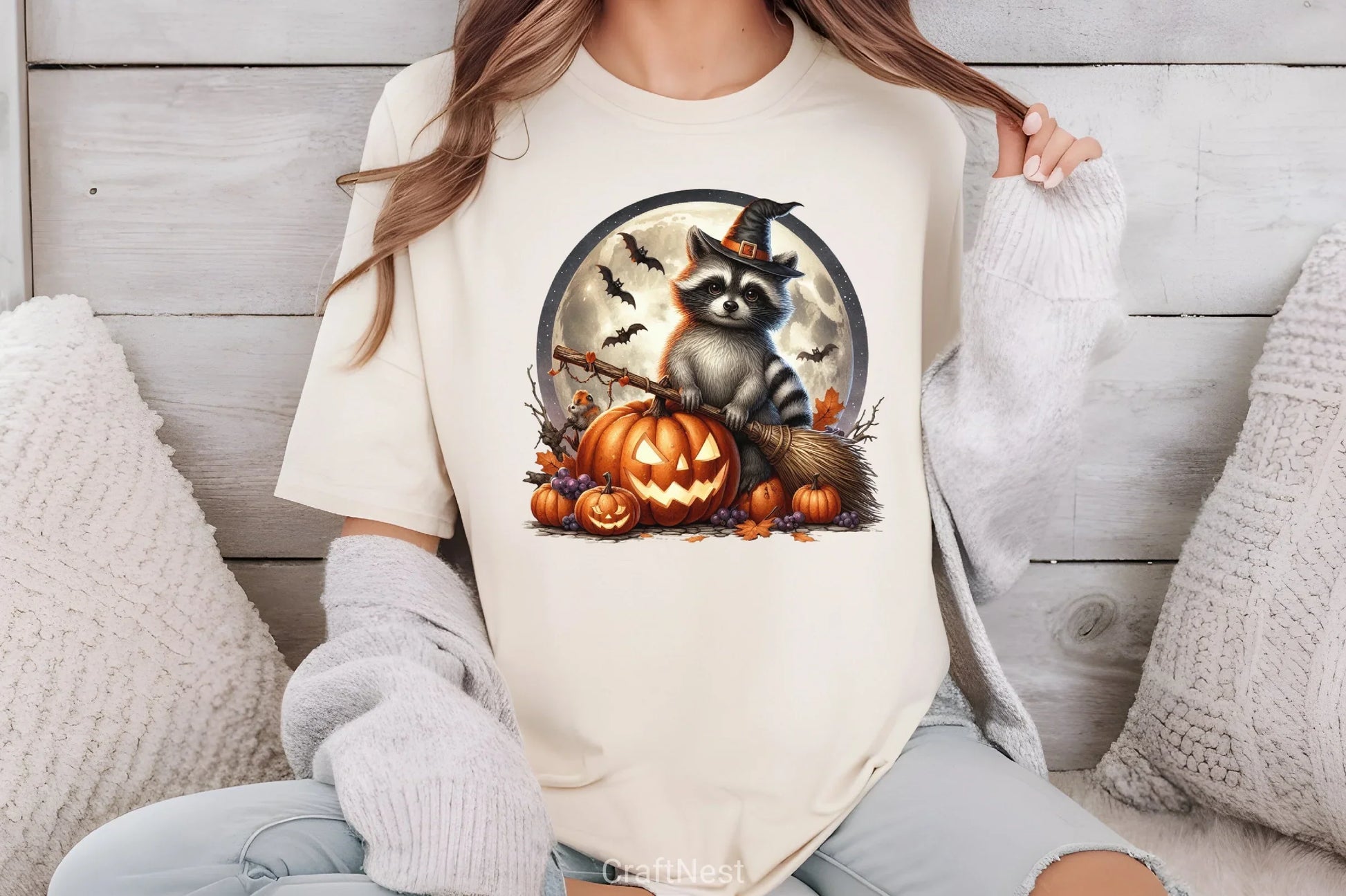 Halloween Raccoon Clipart Bundle 1 - CraftNest - Digital Crafting and Art