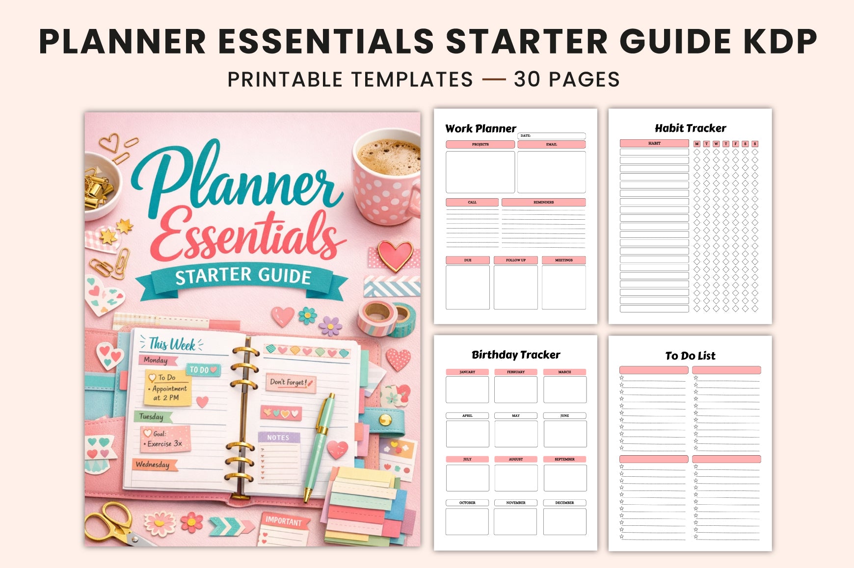 Essentials Starter Guide Planner