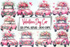 Valentine's Day Car Clipart Bundle